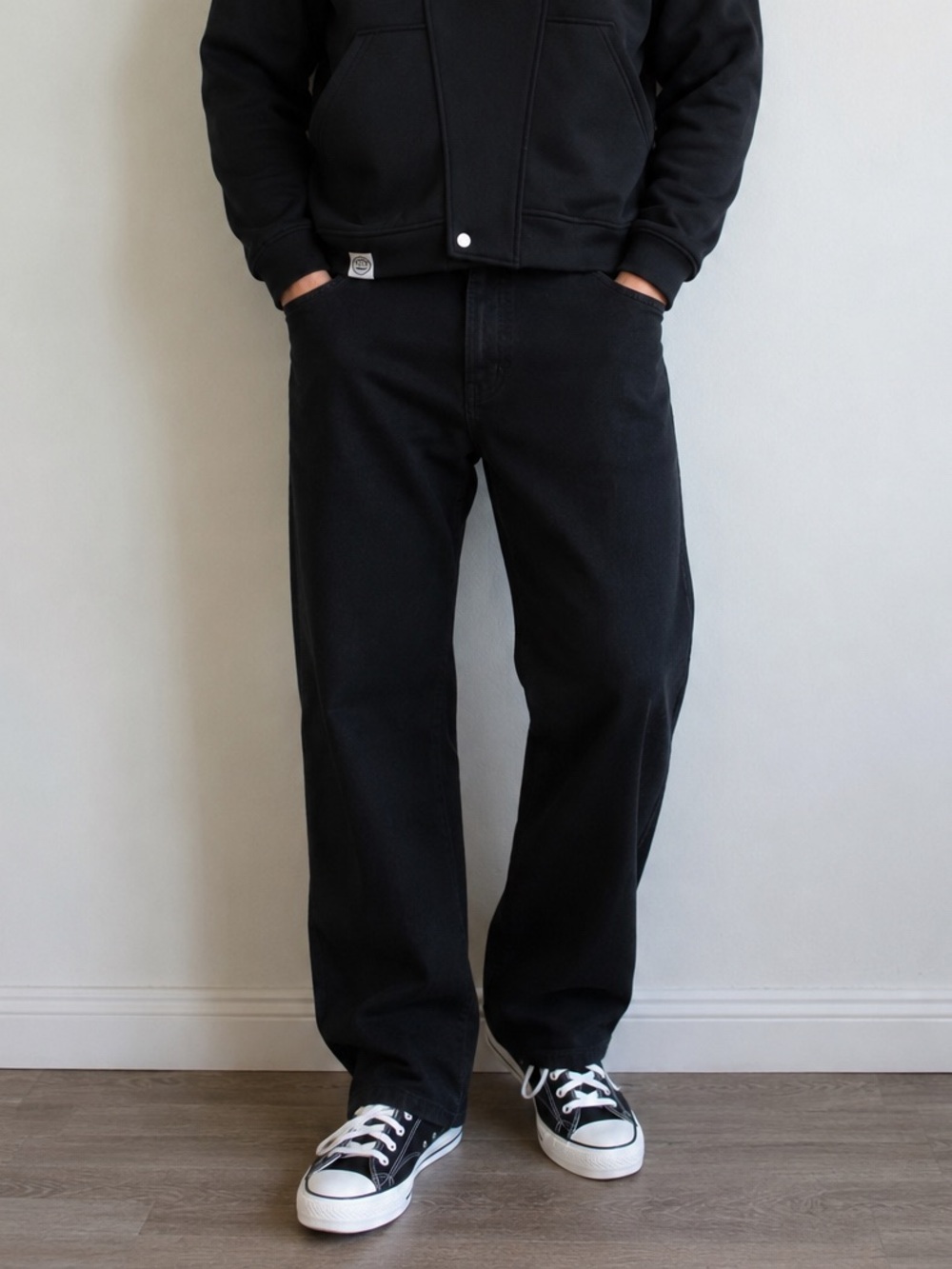 NWT A-Z Official Denim-Effect Luxury Joggers - 2026 Import